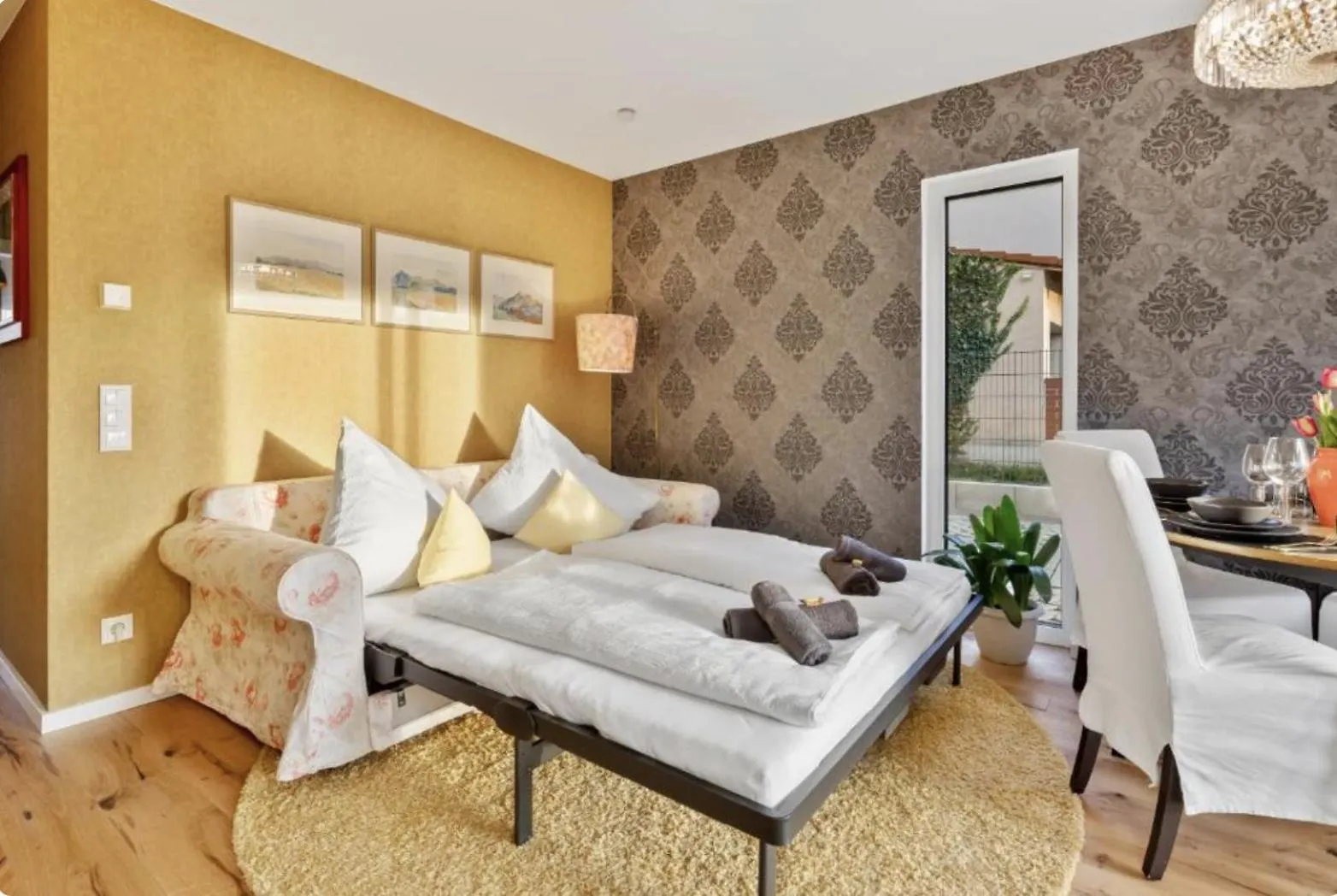 Luxury Long-Term Apartment With Garden & Whirlpool 비엔나